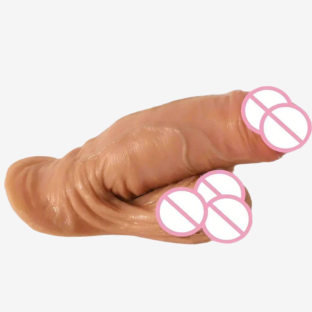 12.5 cm / 5 inches Long Female To Male Erect Packer: Prosthetic Penis For Transgender Men And Lesbians - LEMONLY