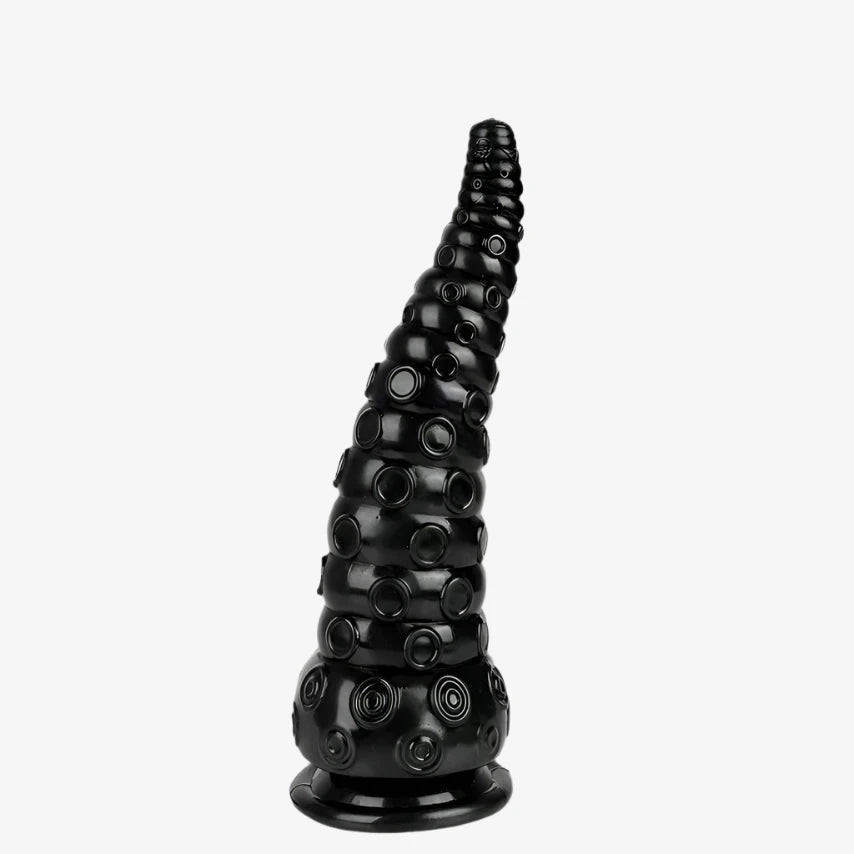 16 cm / 6.3 inches Long Black Flexible Octopus Tentacle Dildo Sex Toys For Women - LEMONLY