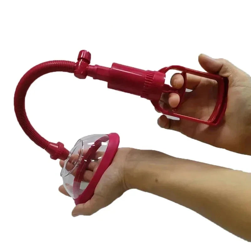 Manual Pussy Pump: Vagina Vulva & Clitoris Air Suction Stimulation Device