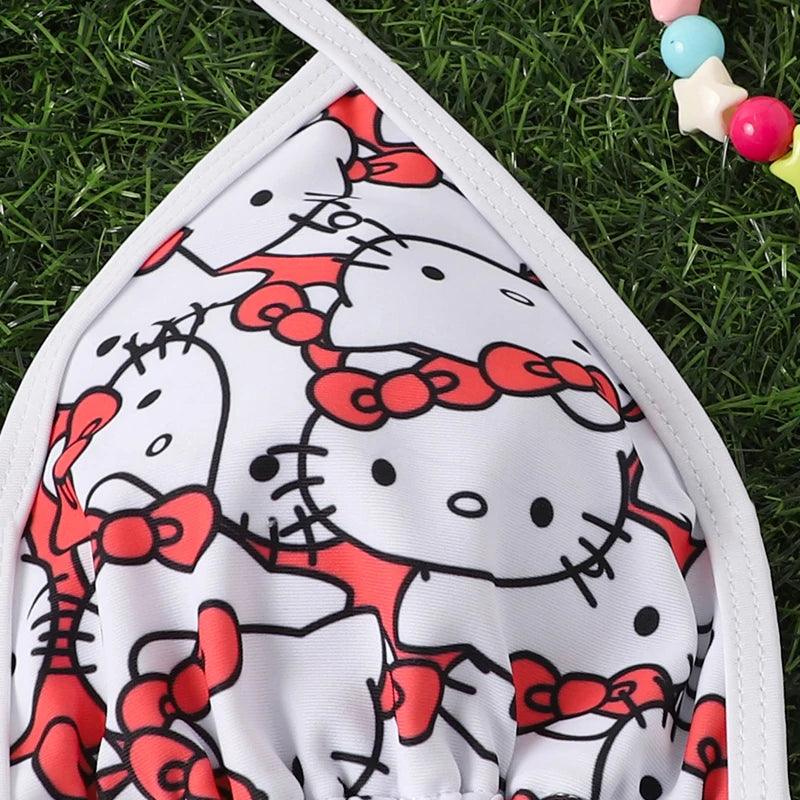 Hot Hello Kitty Summer Swimsuit Set