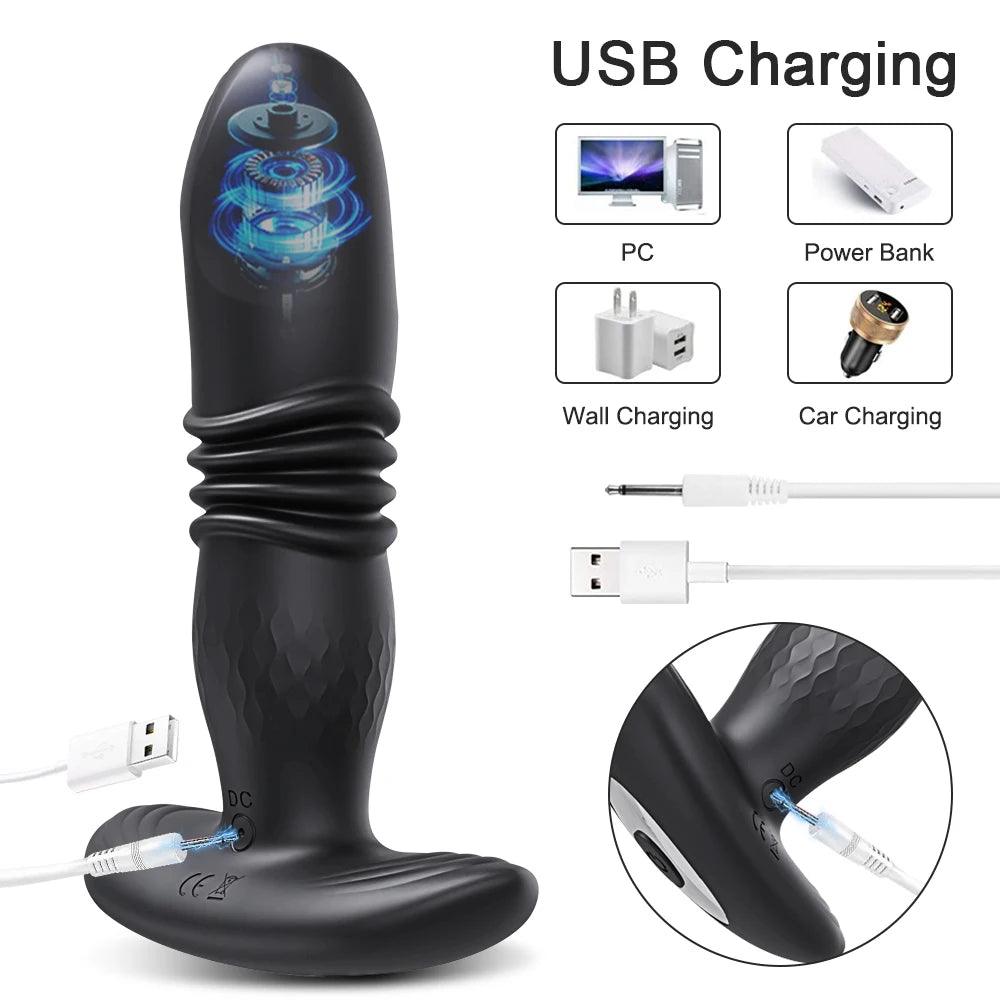 Remote Control Prostate Massager: Experience Ultimate Pleasure with Smartphone Connectivity