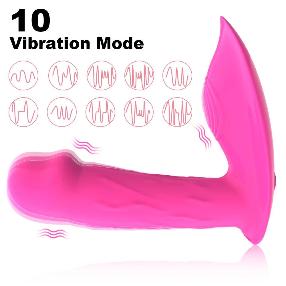 Wireless Control G Spot Mini Vibrating Dildo for Women