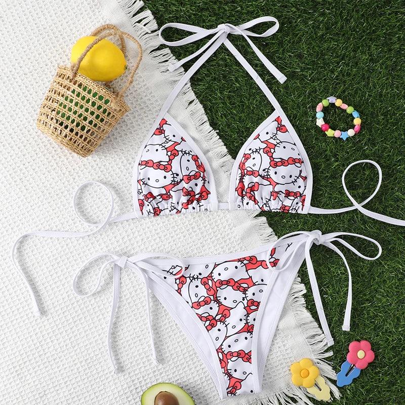 Hot Hello Kitty Summer Swimsuit Set