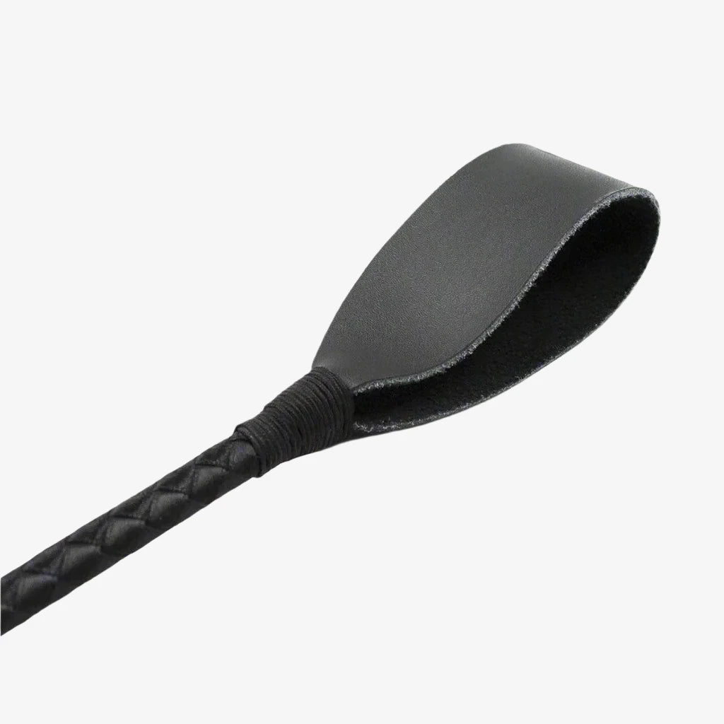 30 cm (12 inches) Leather Bondage Telescopic Spanker Whip: BDSM Pleasure Spanking Tool