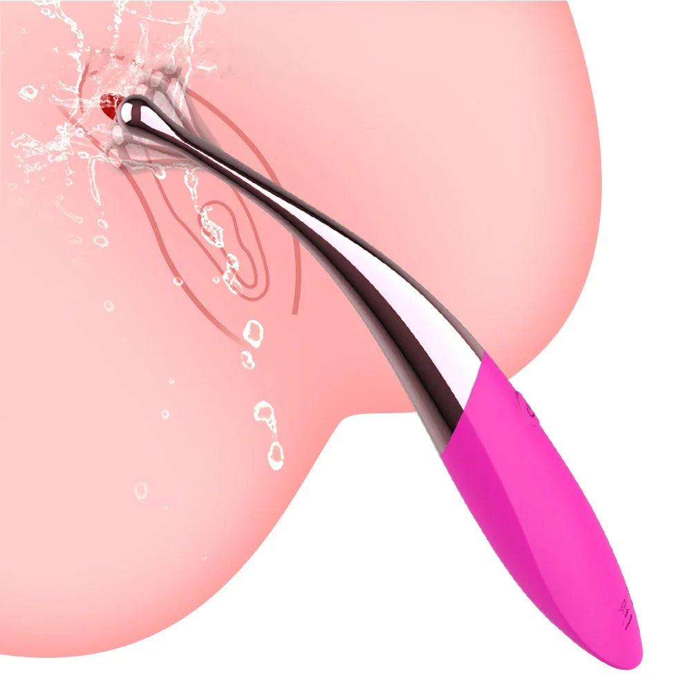 High-Frequency G-Spot Vibrator for Women: Vaginal & Nipples Vibrating Sex Toy