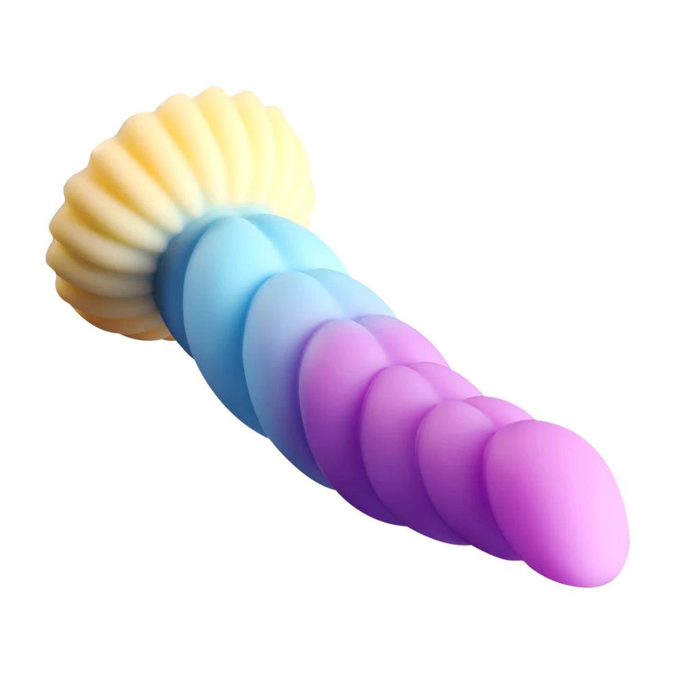 Colorful Monster Dildo: Fantasy Sex Toy For Ultimate Pleasure