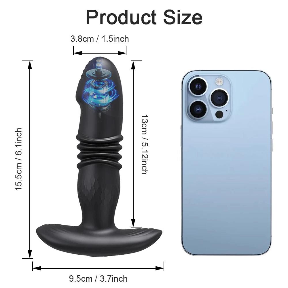 Remote Control Prostate Massager: Experience Ultimate Pleasure with Smartphone Connectivity