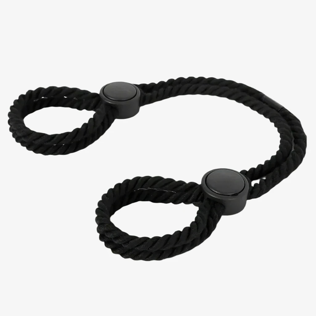 Adjustable Erotic Slave Bdsm Bondage Rope Handcuffs: Sexual Fetish Restraints