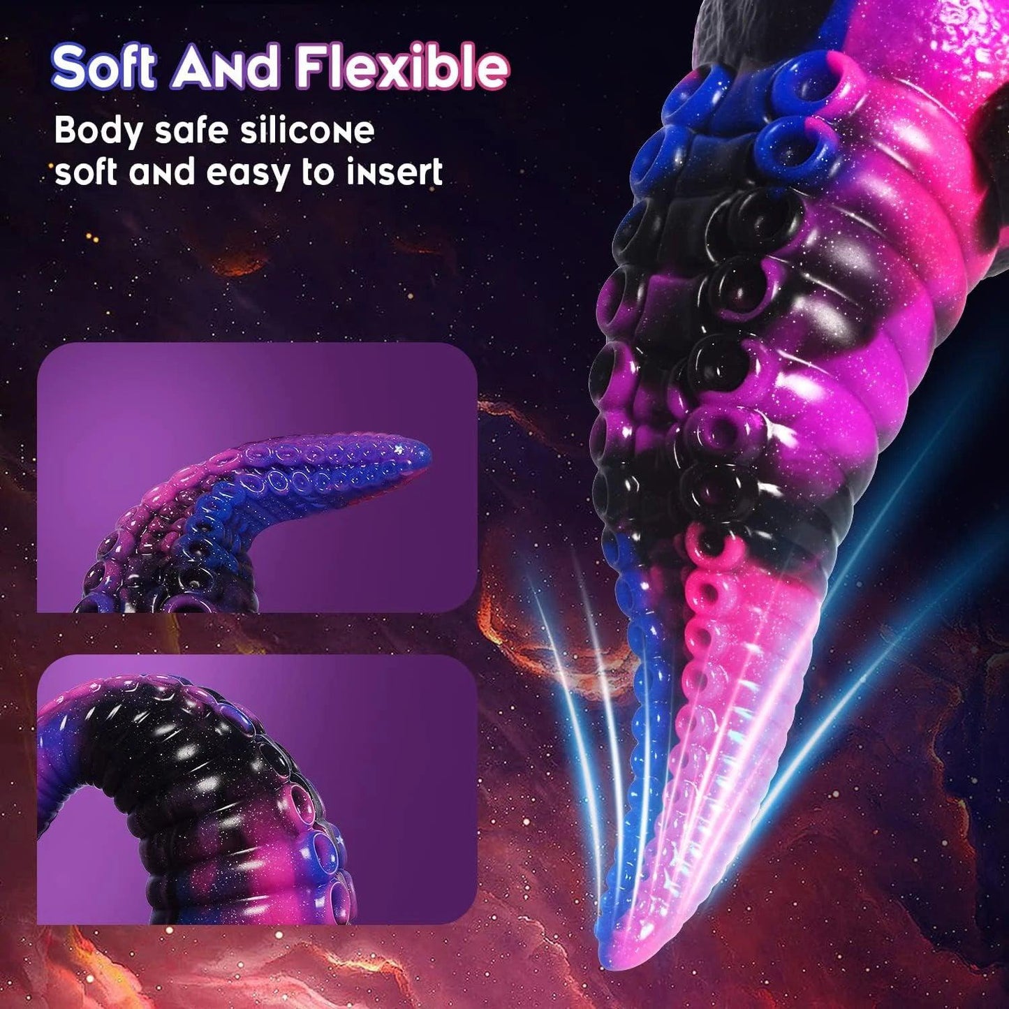 Realistic Tentacle Dildo with Suction Cup: Explore Intense Sensations and Unleash Your Imagination