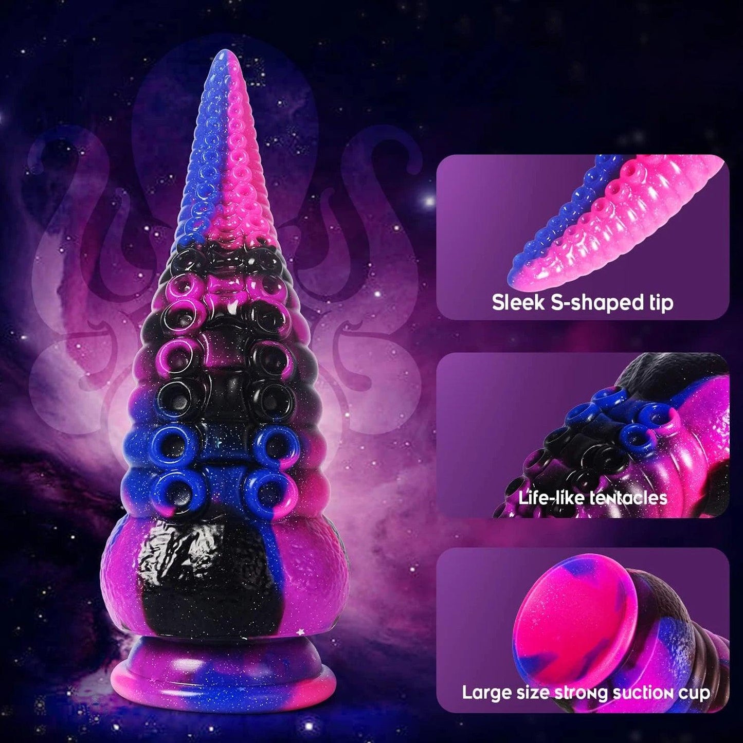 Realistic Tentacle Dildo with Suction Cup: Explore Intense Sensations and Unleash Your Imagination