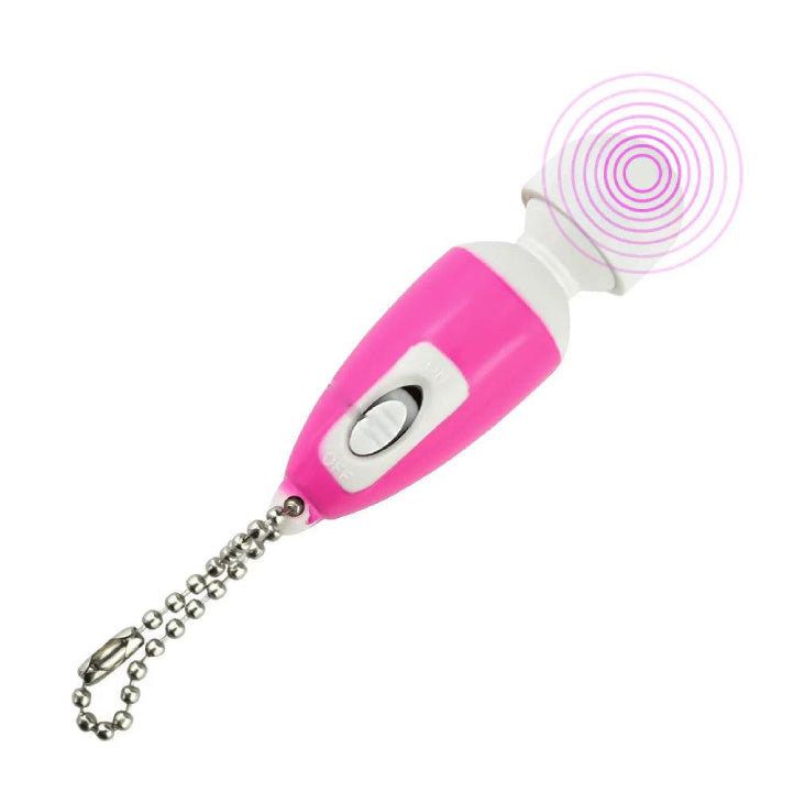 Mini Keychain Vibrator: Discreet Clitoris Stimulator Wand