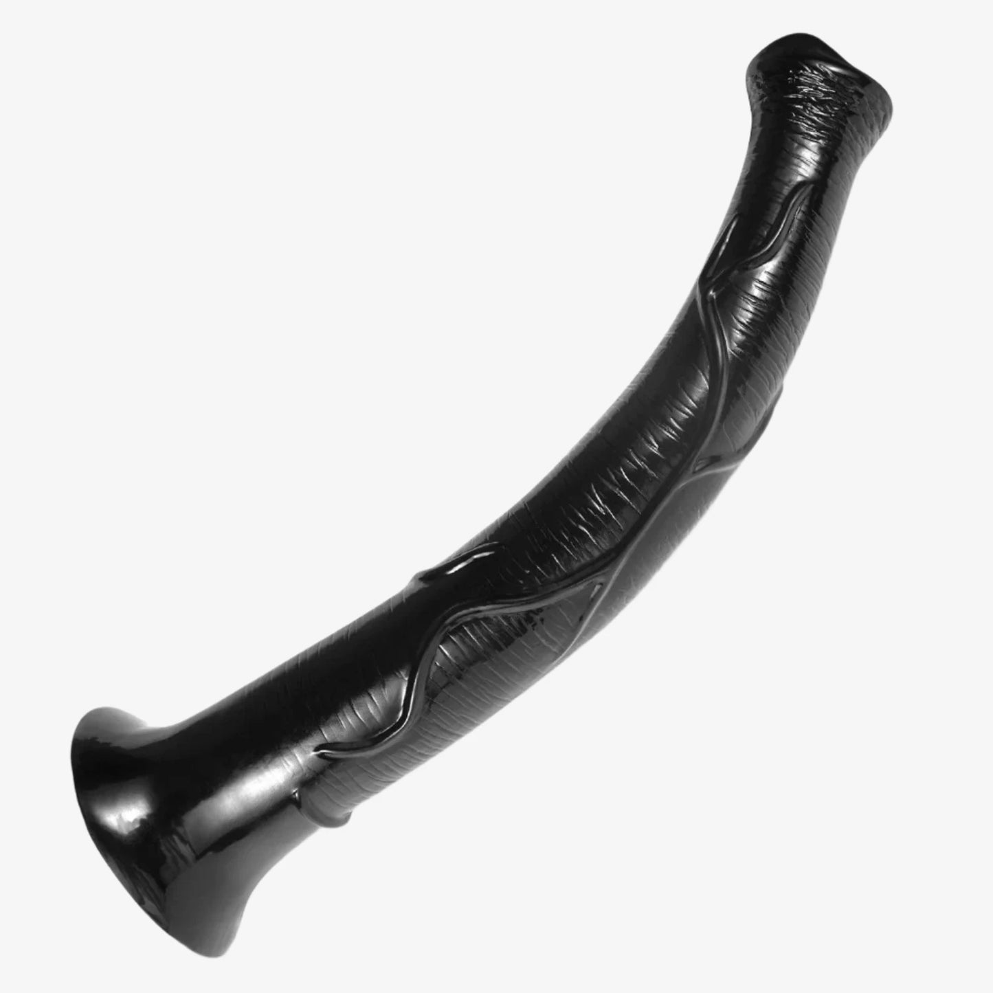 30 cm / 11.8 inch Long Realistic Black Veiny Silicone Horse Cock Dildo