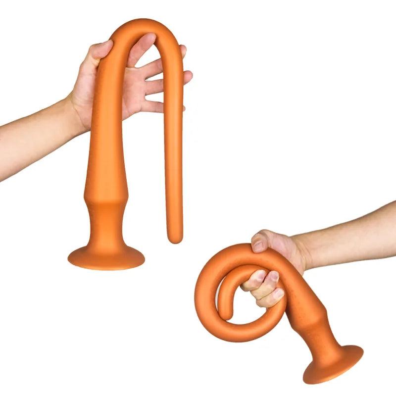 30 cm / 12 Inch Flexible Silicone Butt Plug: Perfect for Intense Pleasure and Comfort