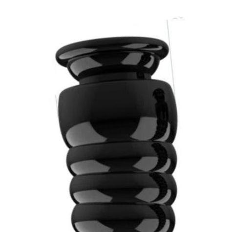 Black Octopus Tentacle Dildo: Flexible Textured Fantasy Monster Dildo