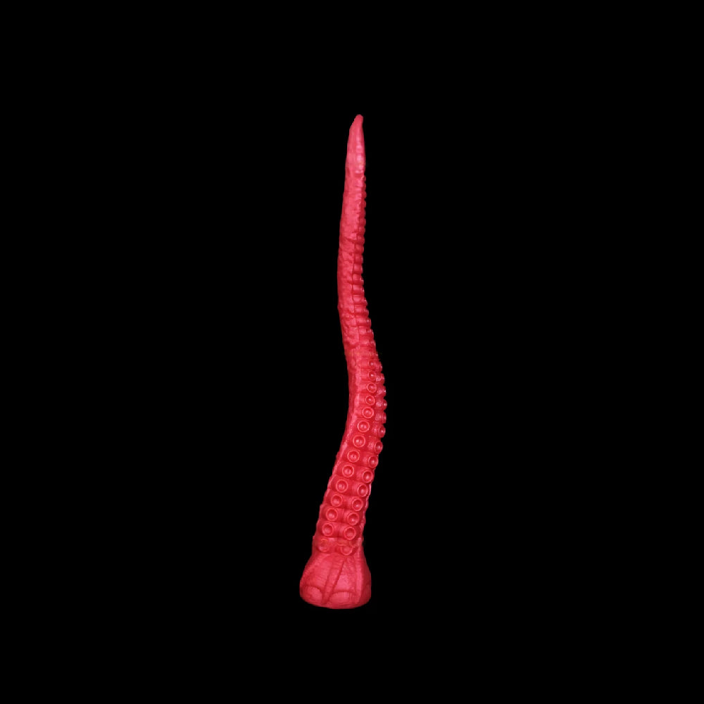 XXL Octopus Tentacle Dildo: Flexible Textured Monster Fantasy Dildo