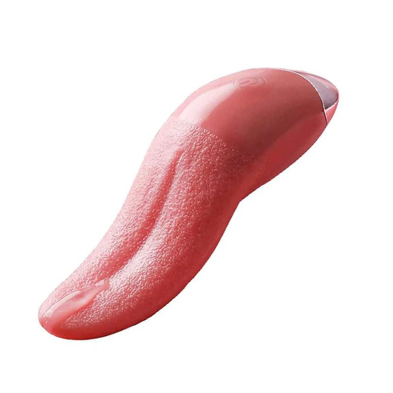 Waterproof Licking Tongue Vibrator: Realistic Tongue Shaped Clit & G Spot Stimulation Toy